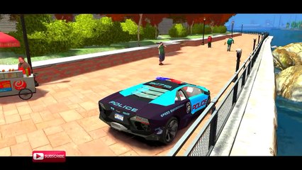 COLORS POLICE CARS & COLORS SPIDERMAN CARTON FOR KIDS NURSERY RHYMES SONGS FOR CHILDREN