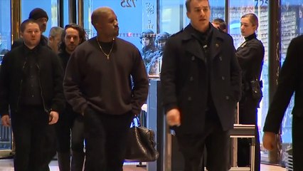 Trump se reúne con Bill Gates y Kanye West