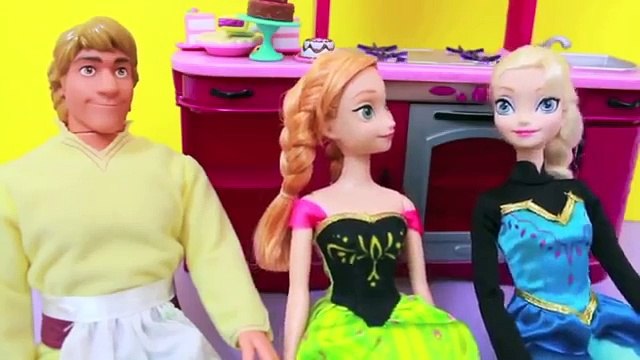 PART 4 Elsa Gets Her Frozen Powers Back Barbie Cruise Ship Episodes Anna, Olaf, Troll, Kristoff