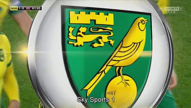 Nelson Oliveira Goal HD - Norwich 1-0 Aston Villa 13.12.2016 Championship - Round 21