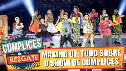 Making Of: Veja imagens exclusivas do grande show de Cúmplices