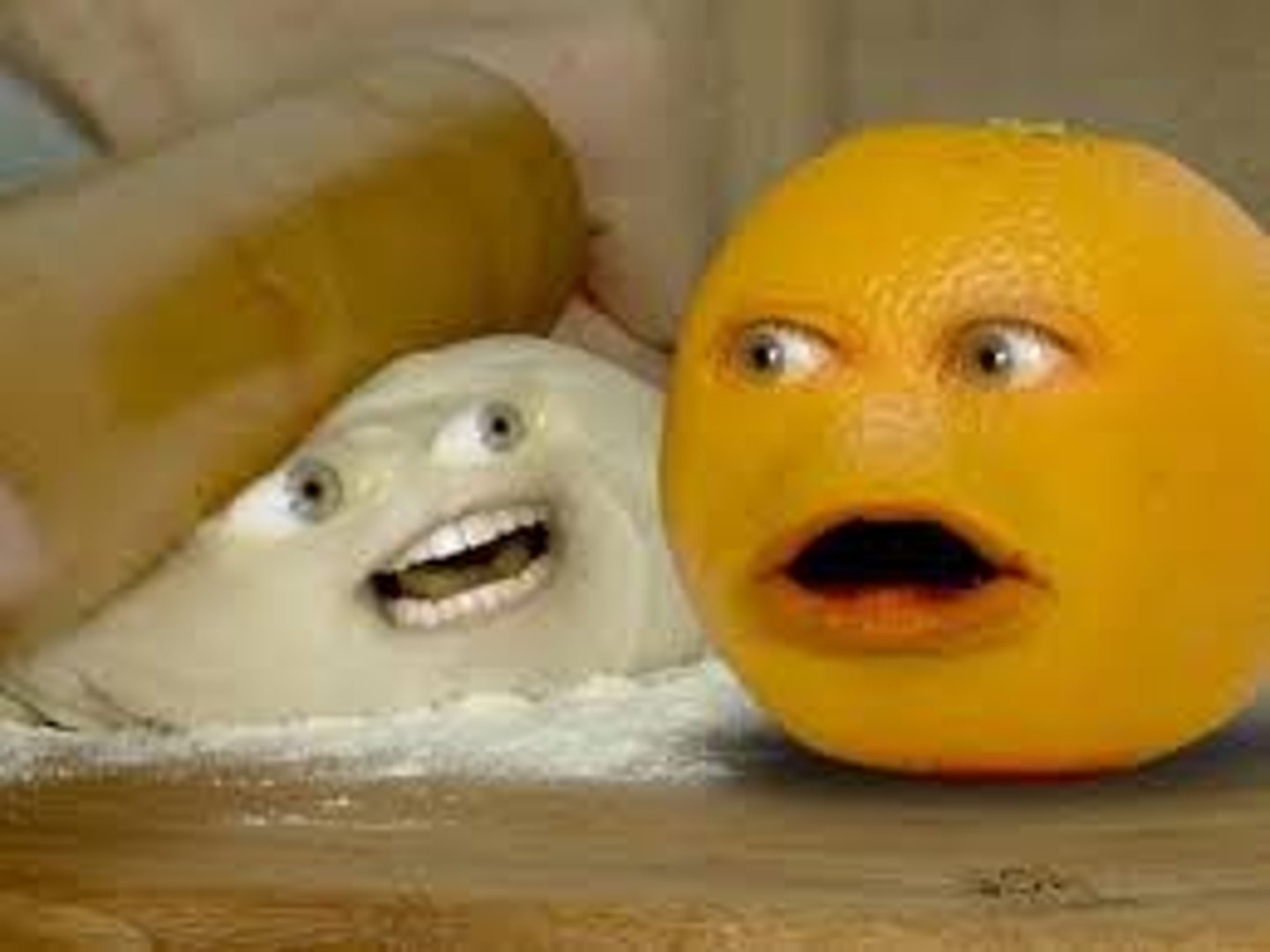 Annoying Orange Rolling In The Dough Video Dailymotion