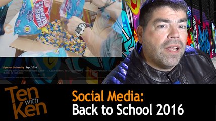 Social Media: Back to School 2016