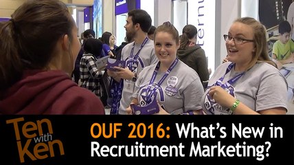 OUF 2016: What's New in Student Recruitment Marketing?