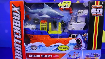 matchbox boat shark