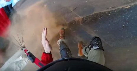 BASE jump: Cet accident aurait pu lui être fatale !