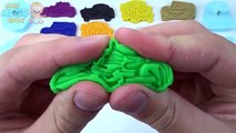 Glitter Play Doh Modelling Clay McQueen Cars 2 Learn Colours Star Wars Molds Fun and Creative