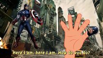 Finger Family Avengers | Hulk Iron Man Thor Captain America Superhero Rhyme For Children