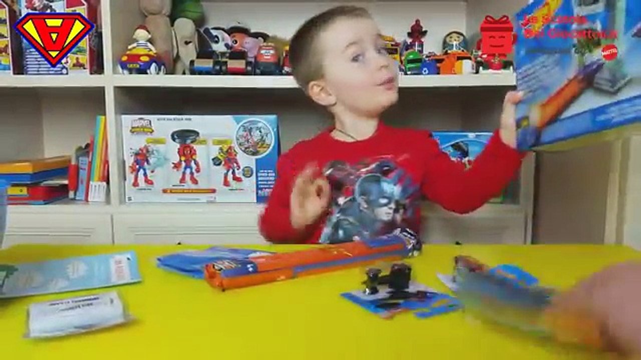 UOVISSIMO MATTEL 2016, HOT WHEELS , Super Alex apri Uovo piu grande con tanti surprese