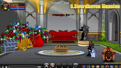 AQW TOP 10 BEST HOUSES + UNRELEASED HOUSE_ - ADVENTUREQUEST WORLDS