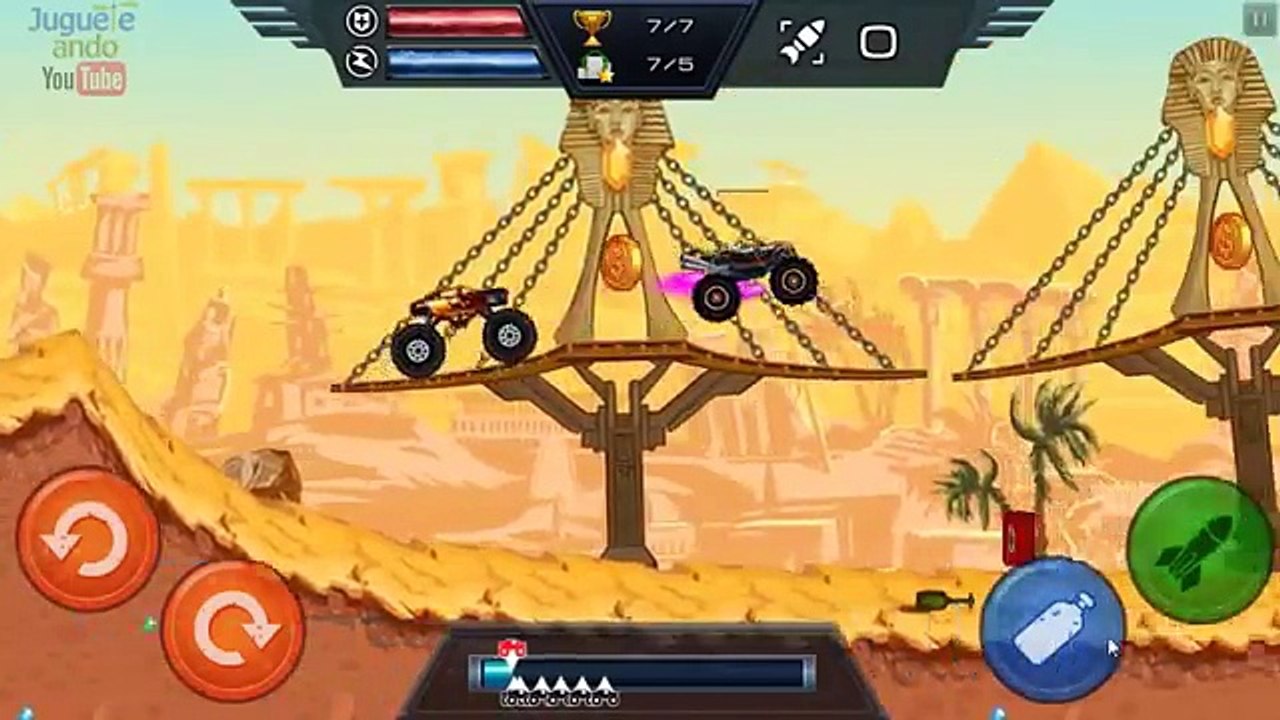 juego de monster truck para jugar, juegos de autos, carros para niños
