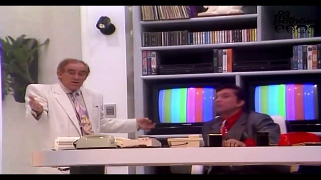 Melhores quadros de Os trapalhões Filme de Herois na agencia Trapa kkkkk