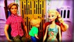 Frozen Elsa Kids Ride Barbie Kelly Amusement Park Kiddie Coaster Ride in Alexs Dream
