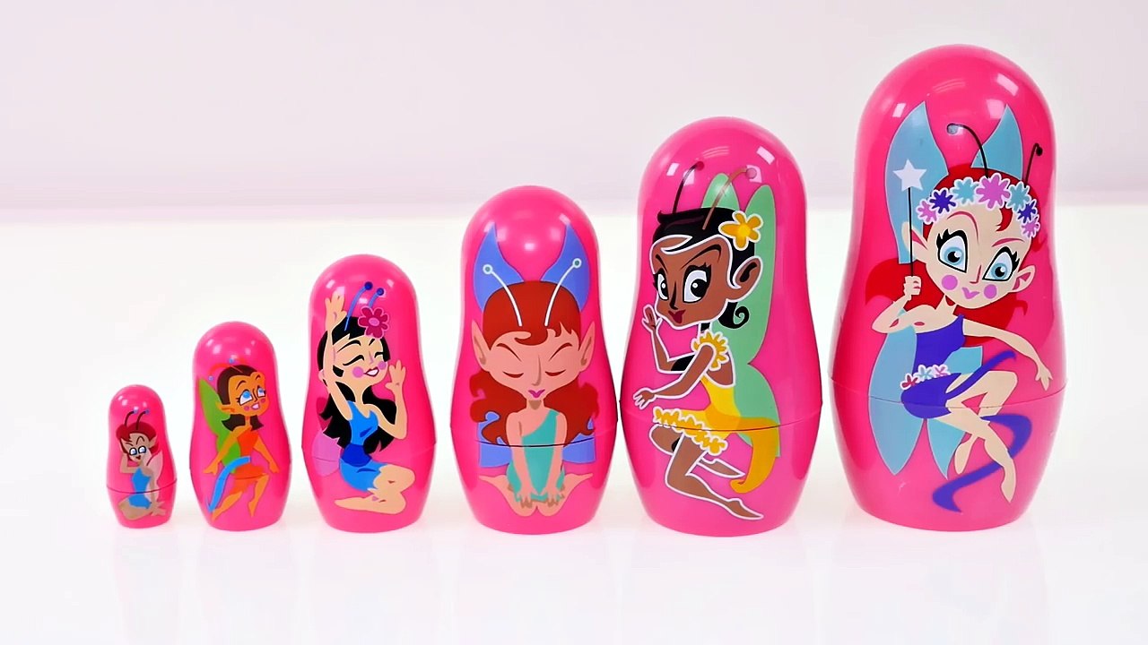 Fairy Surprise Toy Nesting Dolls! Surprise Eggs My Little Pony, Shopkins & Cars by DCTC