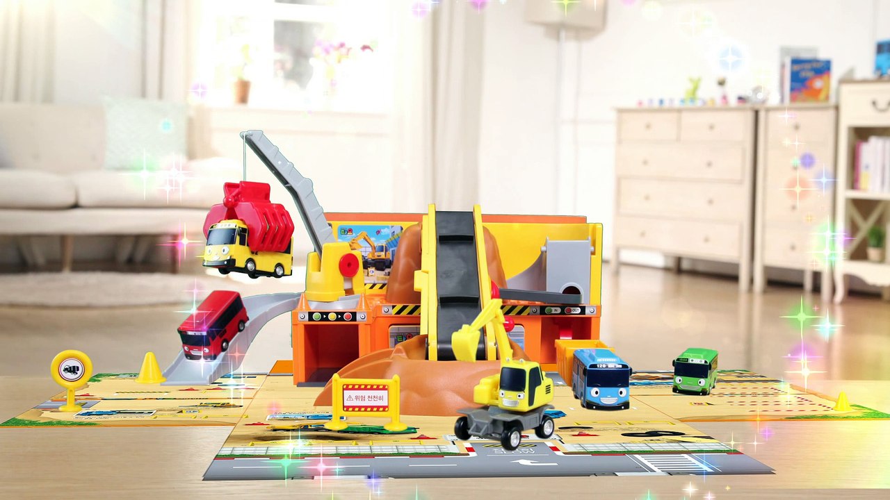 [Tayo The Little Bus] 타요 중장비 놀이 세트