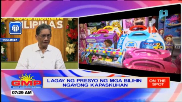 Panayam kay Atty. Almario Dimagiba tungkol sa lagay ng presyo ng mga bilihin ngayong Kapaskuhan