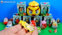 19 Kinder Surprise Eggs   6 Giant Angry Birds Suprise Eggs