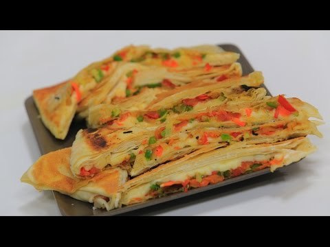 جلاش بالخضار و الجبنة | نجلاء الشرشابي