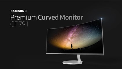 Samsung Curved Monitor – Brand New CF791 Feature Video