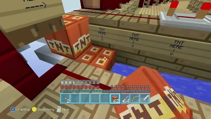 Minecraft Xbox - Air Ship Battle Royal - Squid & Stampy Vs Choo Choo & Chache