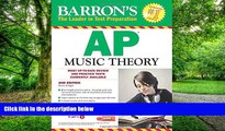 Pre Order Barron s AP Music Theory with MP3 CD, 2nd Edition Nancy Scoggin On CD