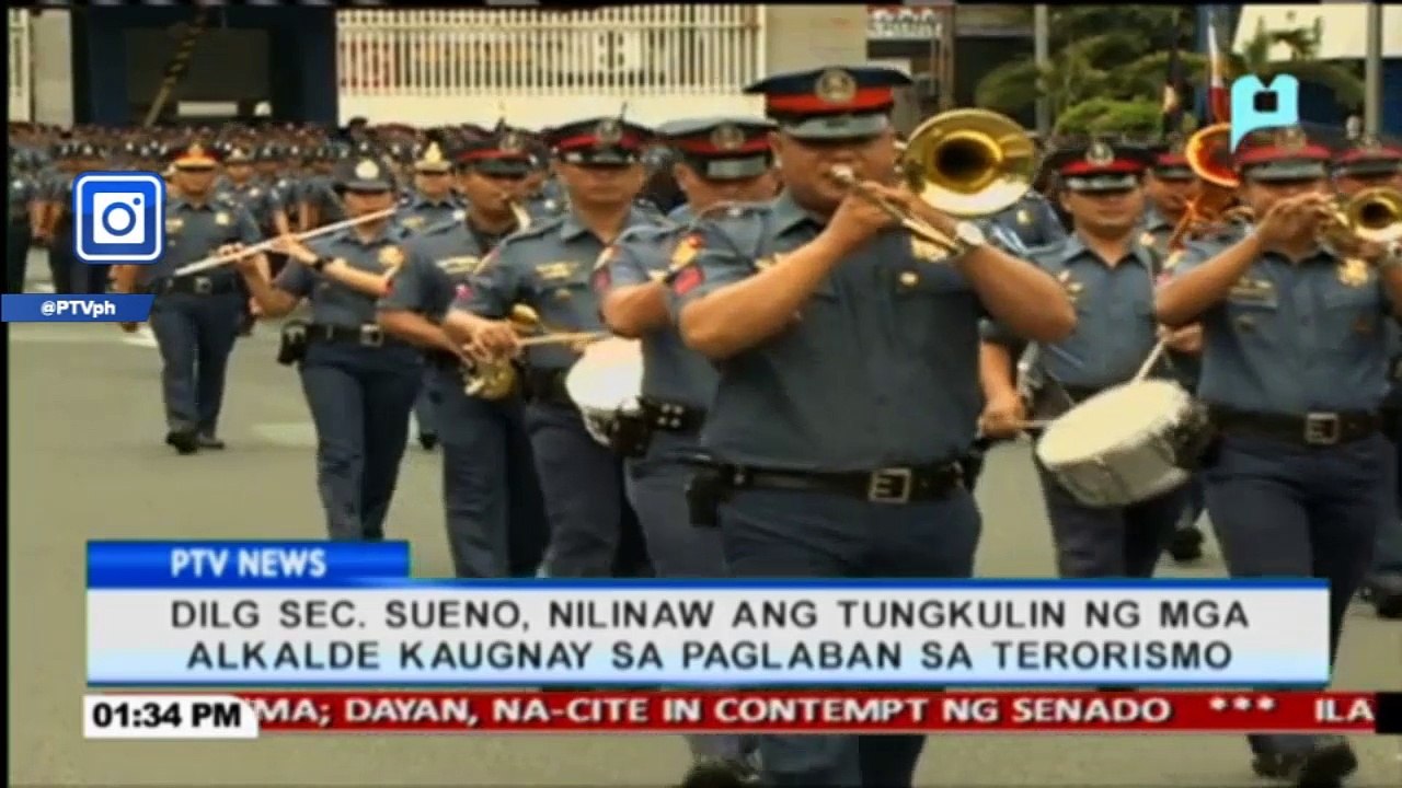 DILG Sec. Sueno, nilinaw ang tungkulin ng mga alkalde kaugnay sa paglaban sa terorismo