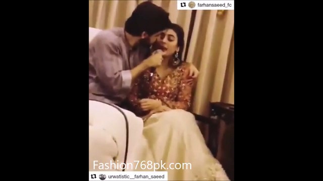 Urwa Hocane and Farhan Saeed Singing on Second Dholki Night Abi Na Jao Chor Kar