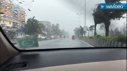 How OMR looked like in Vardah cyclone | Vardah Cyclone car ride in OMR