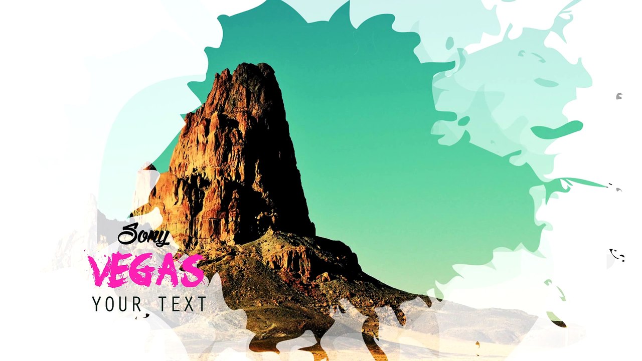Splash Slideshow 2 | Sony Vegas Template