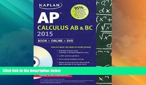 Best Price Kaplan AP Calculus AB   BC 2015: Book   Online   DVD (Kaplan Test Prep) Tamara Lefcourt