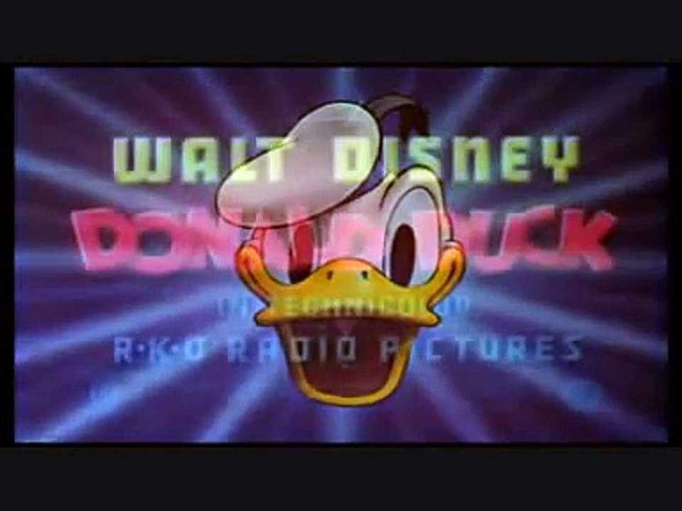 Donald Duck Cartoons Opening (1947-1953)