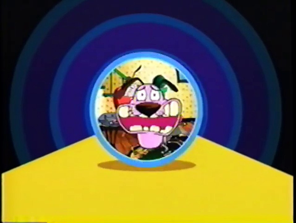 Cartoon Cartoon Friday - Courage the Cowardly Dog (2001) Promo (VHS Capture)