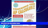 Buy David Kahn Princeton Review: Cracking the AP: Calculus AB   BC, 1999-2000 Edition (Cracking