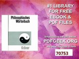 Philosophisches Wörterbuch