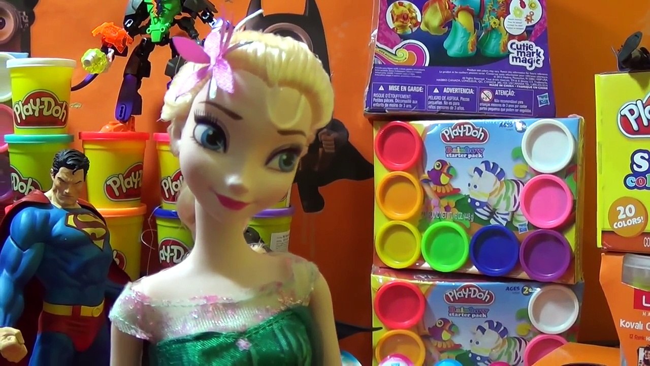 X Kids Spiderman & Frozen Elsa vs Joker, Smackdown Fighters! SPIDER MAN S TOY WORLD YouTube