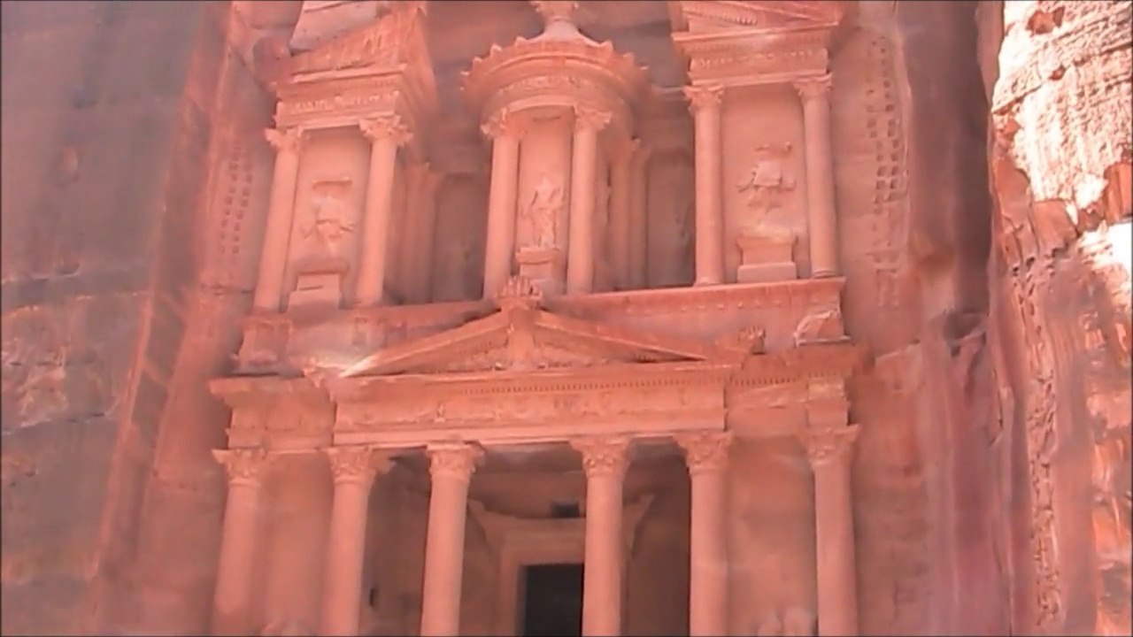 Petra, One of the New Seven Wonders of the World - City Carved into Sheer Rocks, Jordan Tour