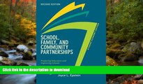 Read Book School, Family, and Community Partnerships, Student Economy Edition: Preparing Educators
