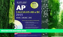 Download Tamara Lefcourt Ruby Kaplan AP Calculus AB   BC 2015: Book   Online   DVD (Kaplan Test