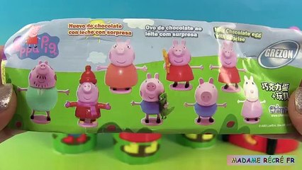 Peppa Pig Bubble Gum Surprises Oeufs Surprises Minions Pat Patrouille
