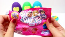 Play-Doh Hearst Surprise Eggs Littlest Pet Shop Monster University Squinkies Smurfs