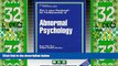 Best Price ABNORMAL PSYCHOLOGY (Fundamental Series) (Passbooks) (HarperCollins College Outline)