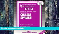 Online Jack Rudman COLLEGE SPANISH (Spanish Language) (College Level Examination Series)