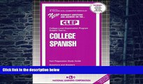 Buy Jack Rudman COLLEGE SPANISH (Spanish Language) (College Level Examination Series) (Passbooks)