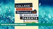Pre Order College Success Guaranteed 2.0: 5 Rules for Parents On Book