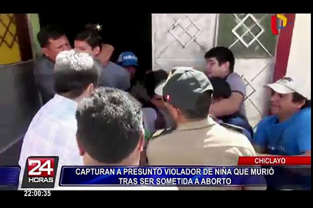 Así fue la captura del presunto violador de niña que murió tras someterse a aborto