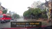 Video nữ sinh đi xe đạp lao từ ngõ ra, trượt đến trước đầu ô tô khách tại Bắc Kạn