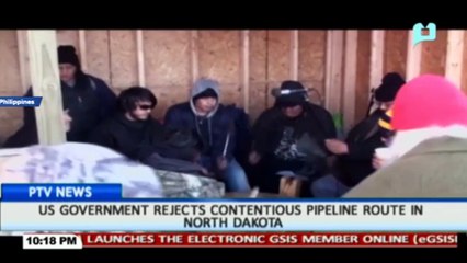 US Gov't rejects contentious pipeline route in North Dakota