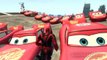 50 Disney Pixar Lightning McQueen Cars Hit 50 Spiderman with Deadpool and Hulk