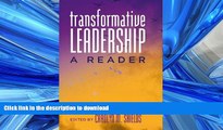 Hardcover Transformative Leadership: A Reader (Counterpoints) On Book