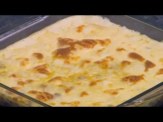 صينية لحم بالجبنة | الشيف شربيني